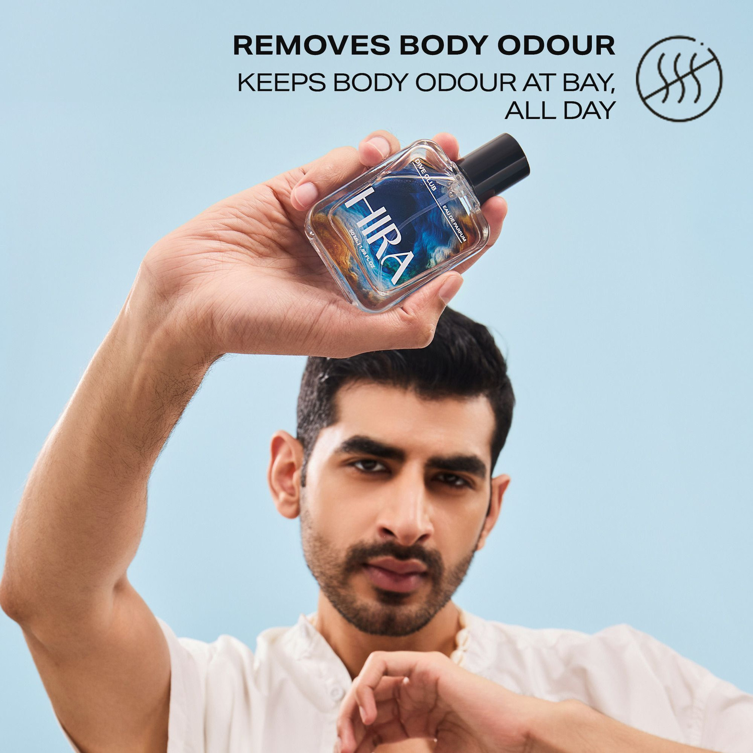 Image of HIRA Dive Club Perfume for Man |Long Lasting Smell |Woody, Spicy Fresh & Strong Scent Eau de Parfum - 50 ml