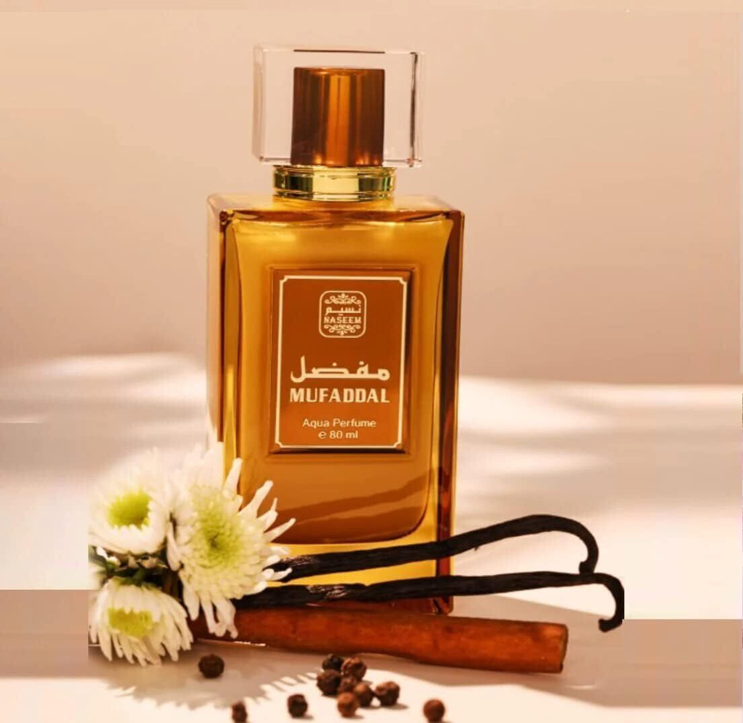 Image of NASEEM Mufaddal Aqua Parfum Alcohol Free Long-Lasting Fragrance Eau de Parfum - 80 ml