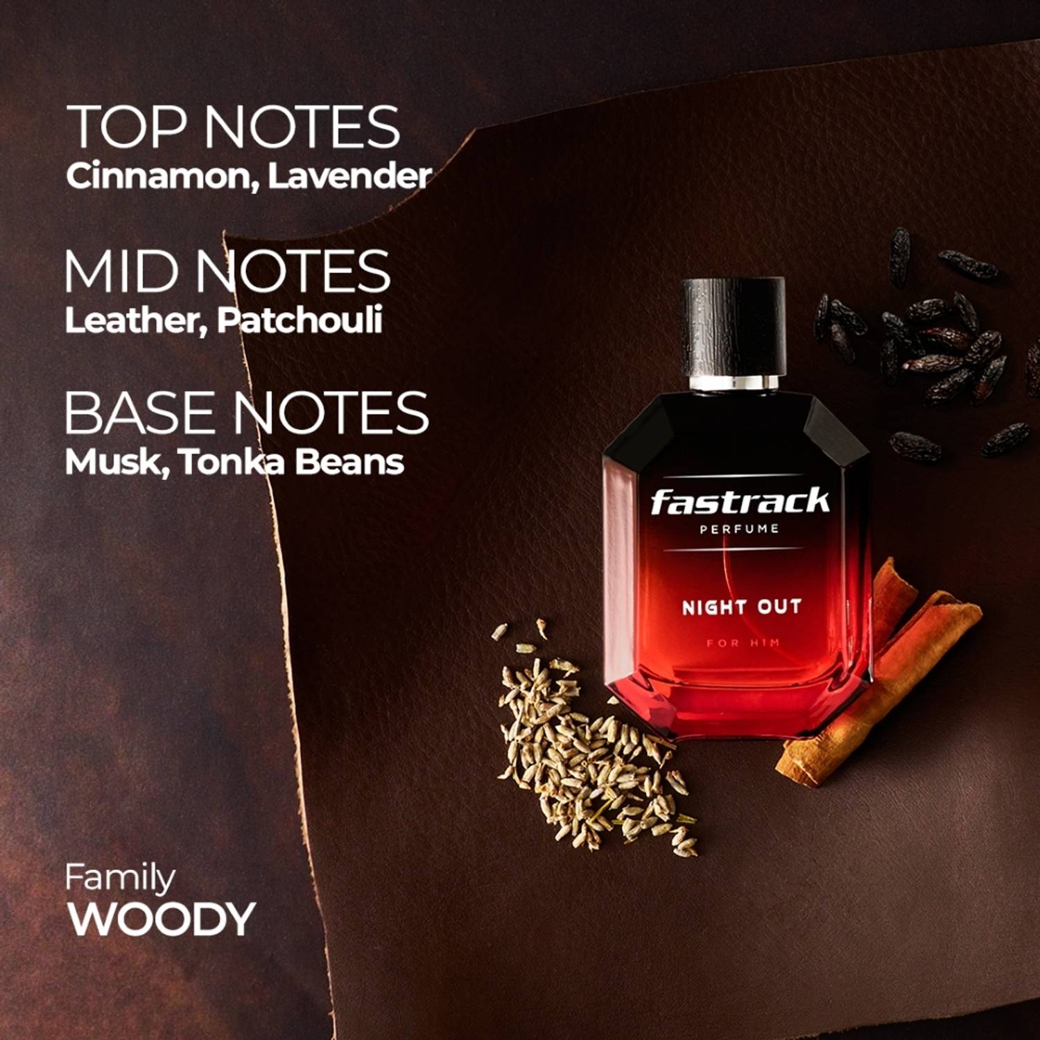 Fastrack Night Out Perfume 50 ml - Image 4