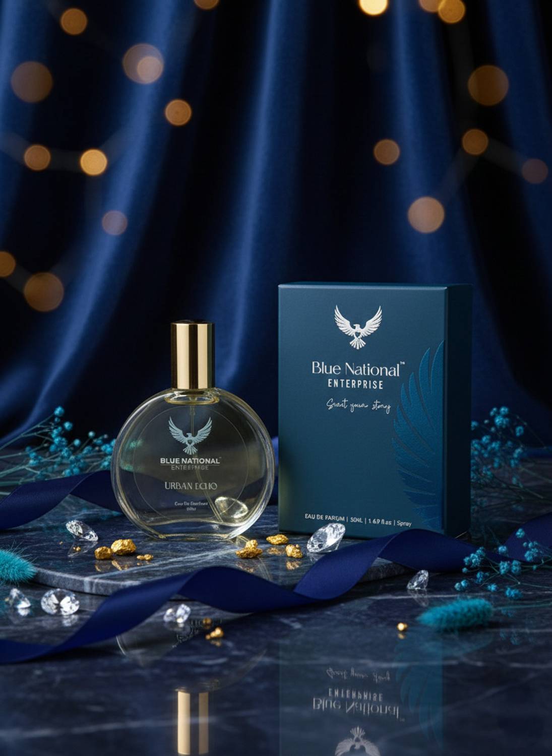 Blue National Enterprise Signature Urban Echo Perfume 50 ml - Image 2