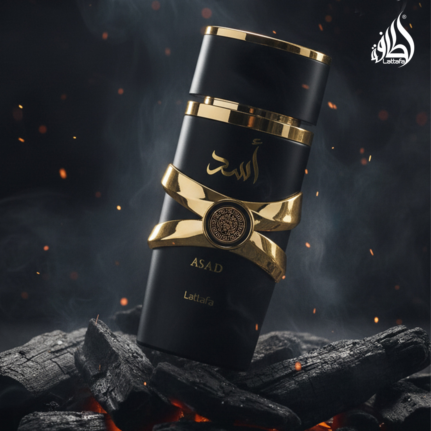 Image of Lattafa Asad Long Lasting Eau de Parfum, 100ml, For Men and Women Eau de Parfum - 100 ml