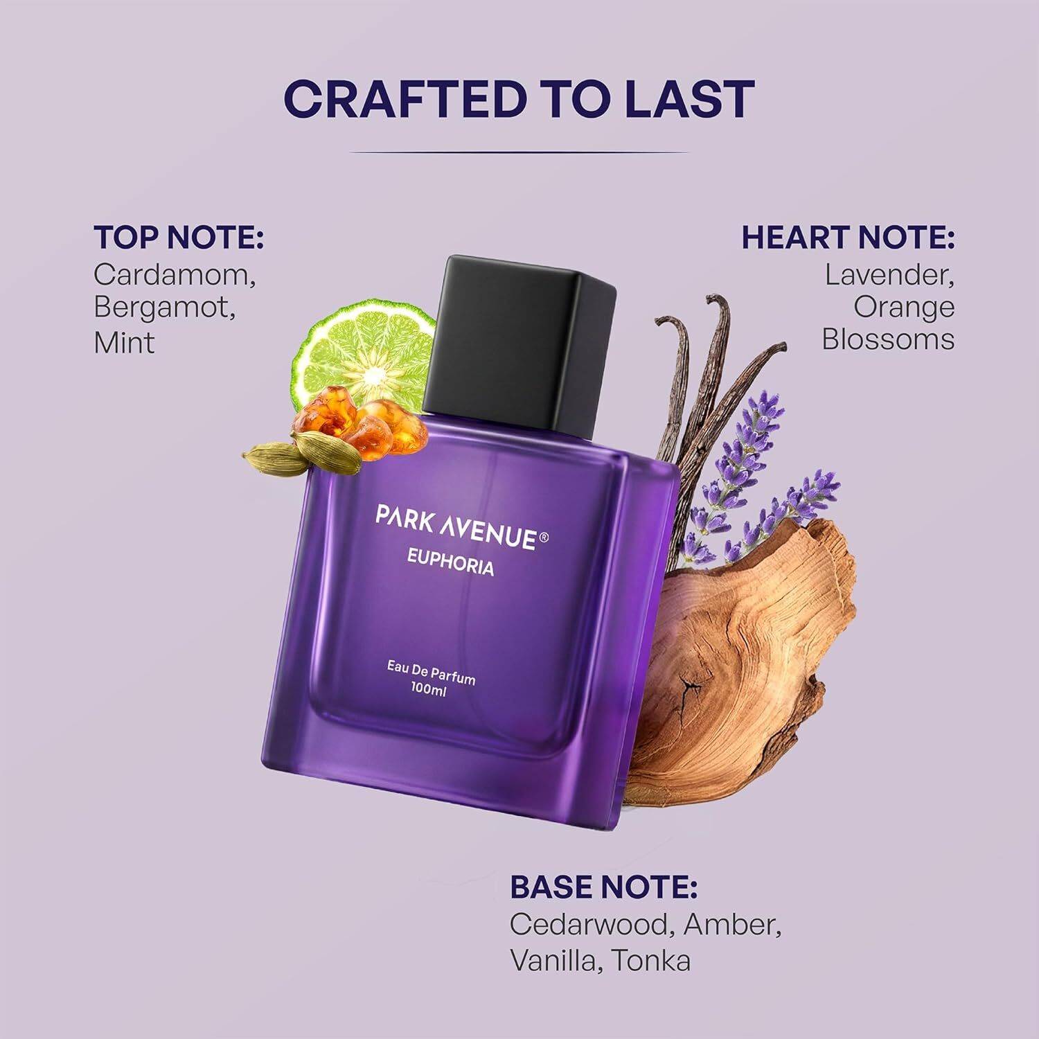 PARK AVENUE Euphoria Eau de Parfum 100 ml - Image 4