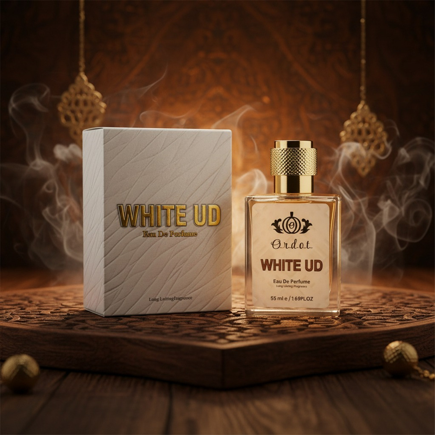 Image of ordot White UD, Long Lasting Eau de Parfum- 50 ml (For Men & Women) Eau de Parfum - 50 ml