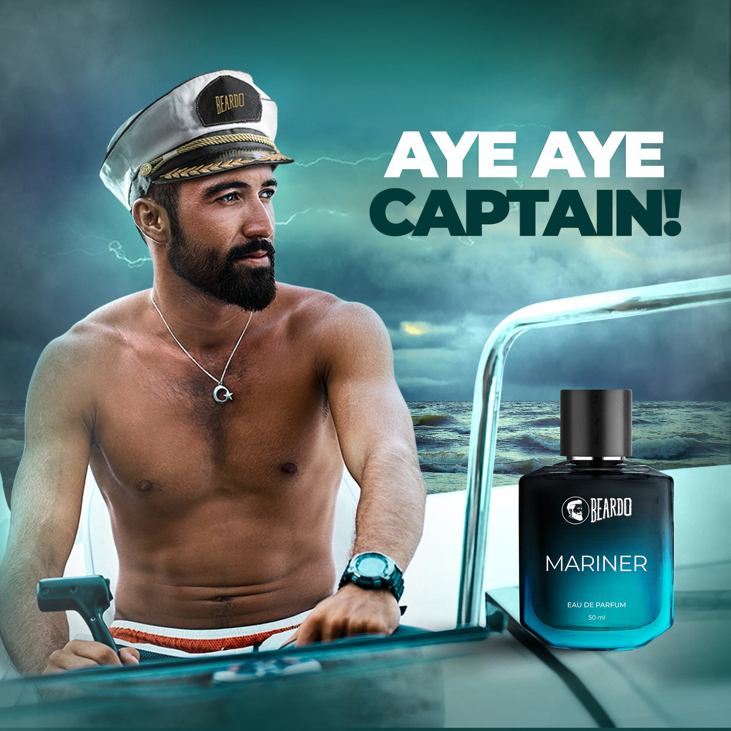 Image of BEARDO Mariner Perfume EDP & LSD Perfume EDP | Oriental, Fresh | Long Lasting Fragrance Eau de Parfum - 100 ml