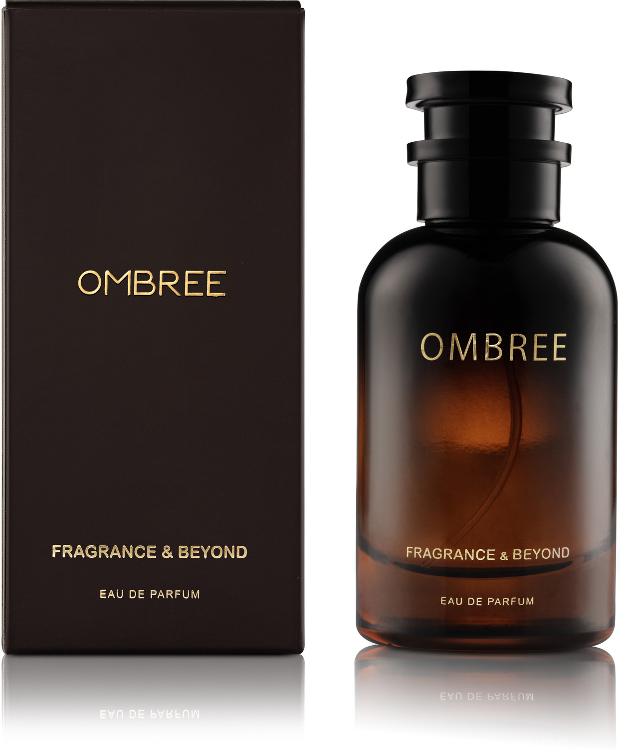 Image of Fragrance & Beyond Ombre Oud Perfume | with Amber, Rose & Oud Long-Lasting EDP Eau de Parfum - 100 ml (For Men & Women)