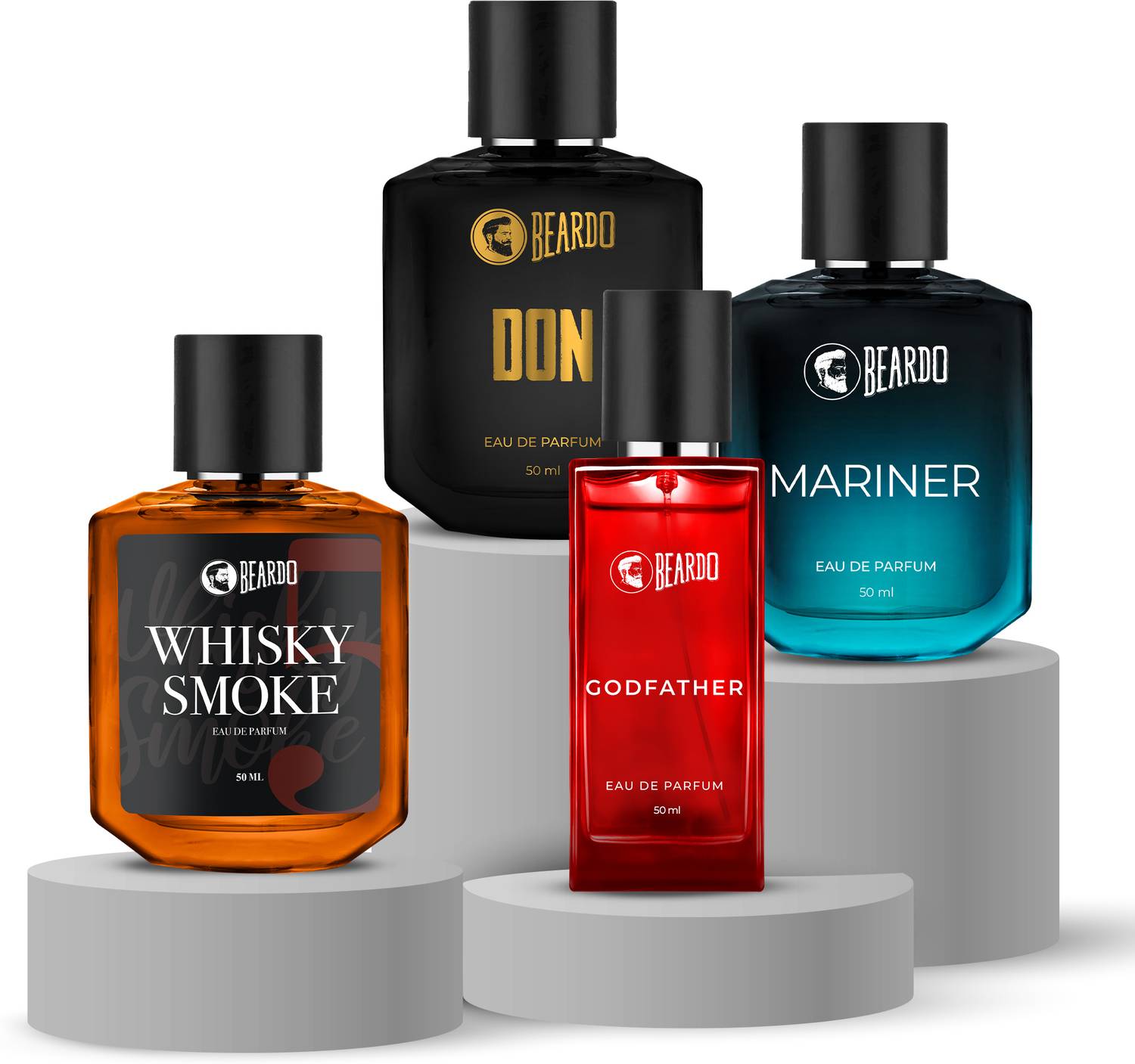 BEARDO Whiskey Smoke Mariner Godfather Don Perfume 200 ml