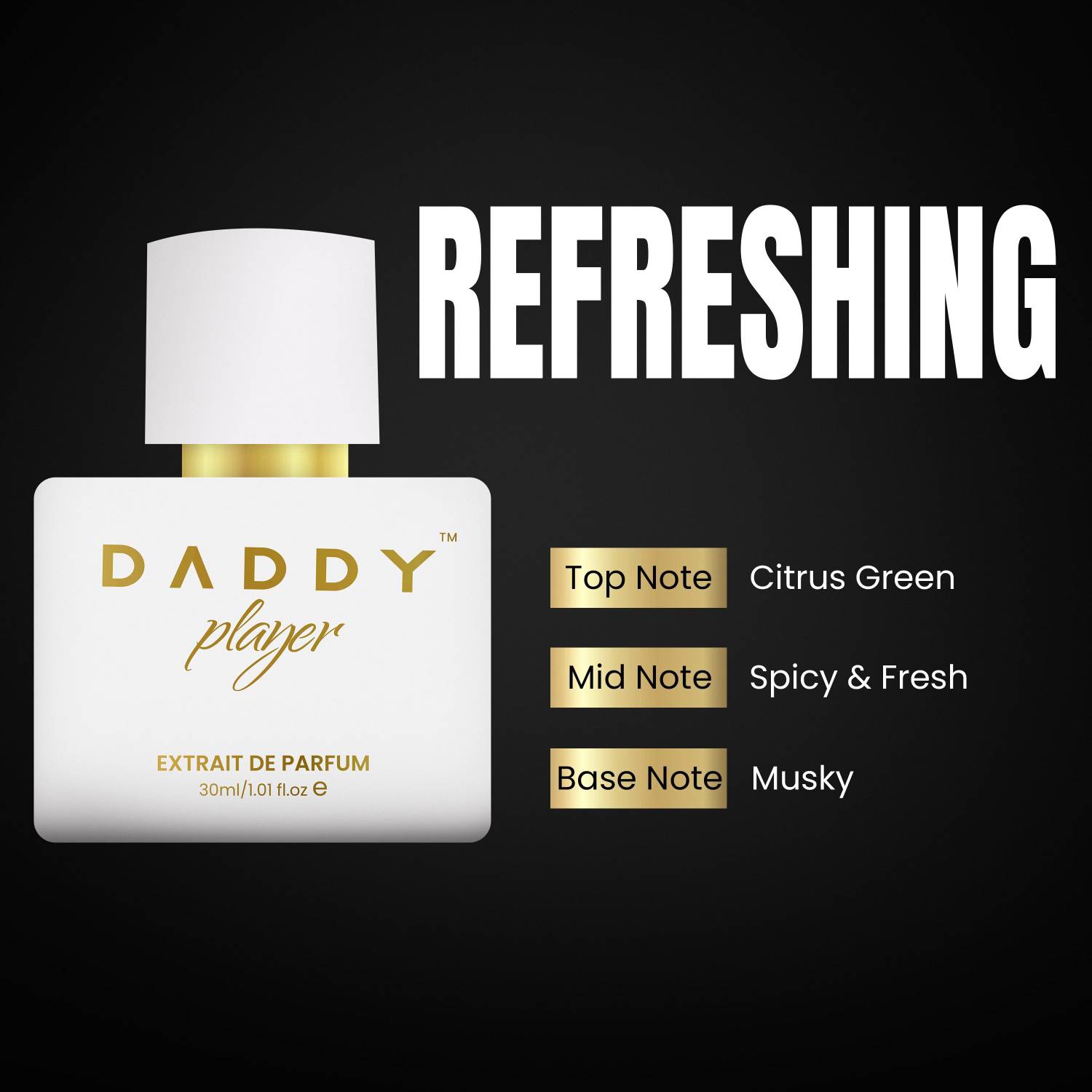 DADDY Player Perfume For Men 30 ml - Image 4