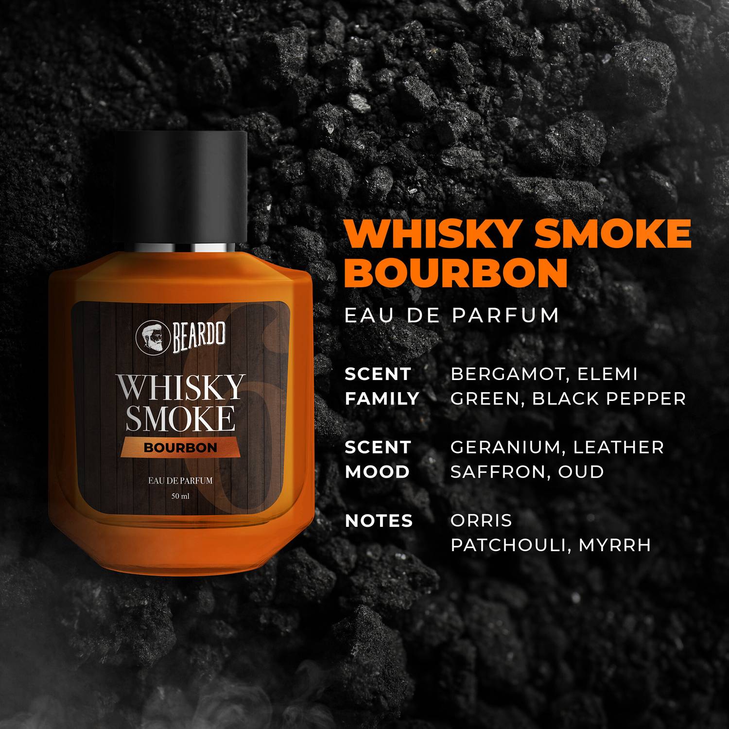 BEARDO Whisky Smoke Bourbon & Mariner EDP Perfume Set 100 ml - Image 4