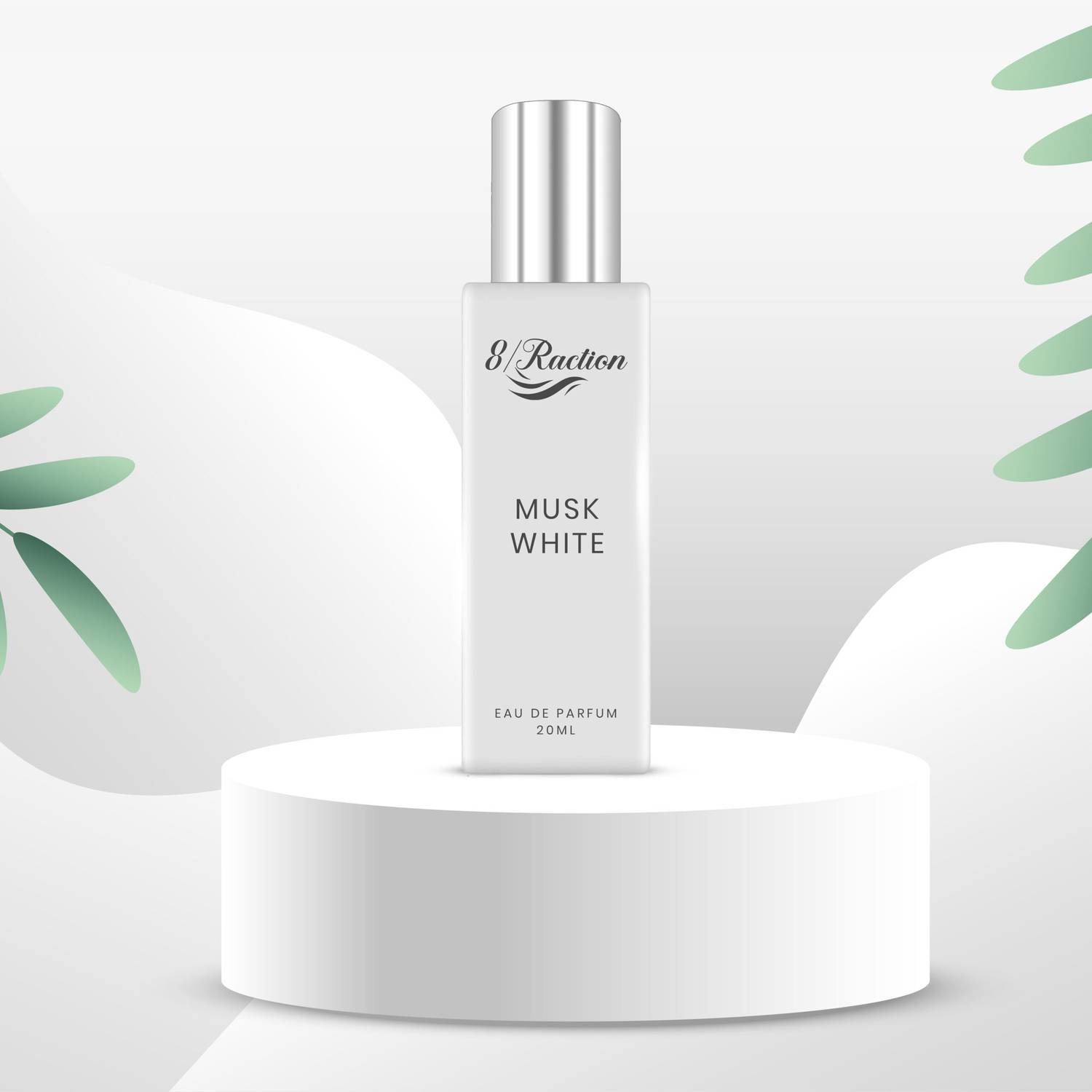 8Raction Platinum Luxury Parfum Musk White Eau de Parfum  -  20 ml