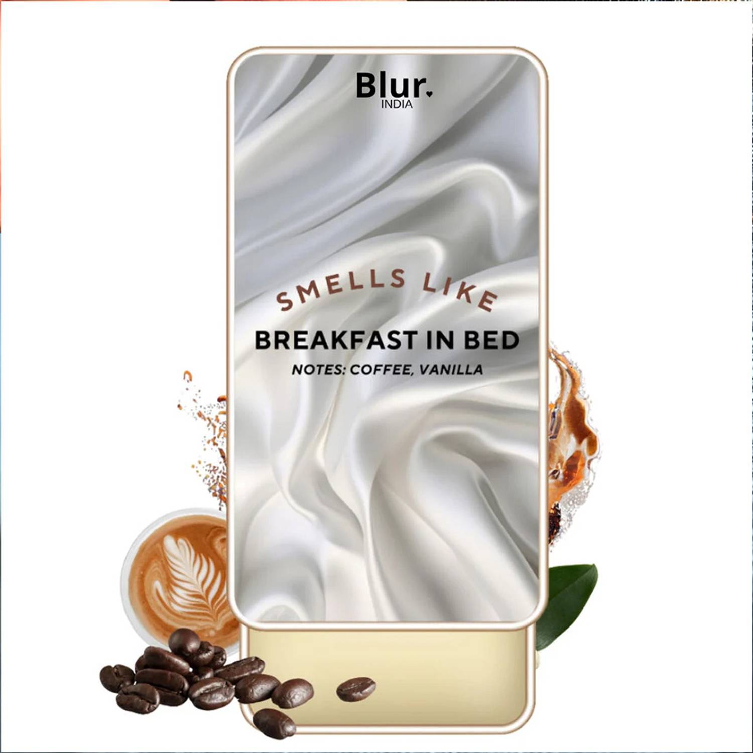 Blur India Solid Perfumes | Smells Like Breakfast In Bed |Alcohol Free |Long Lasting Perfume - 10 ml