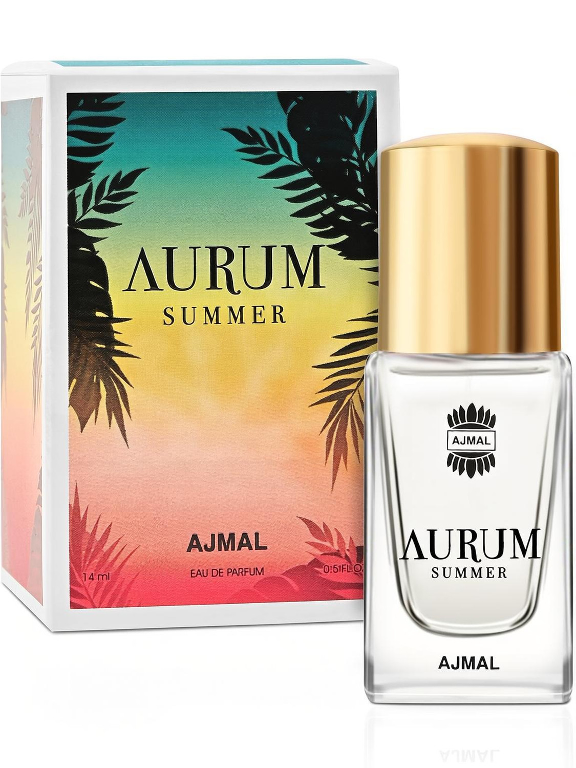 Ajmal Aurum Summer Women’s Perfume | Travel-Friendly Long Lasting Fruity Floral Eau de Parfum  -  14 ml