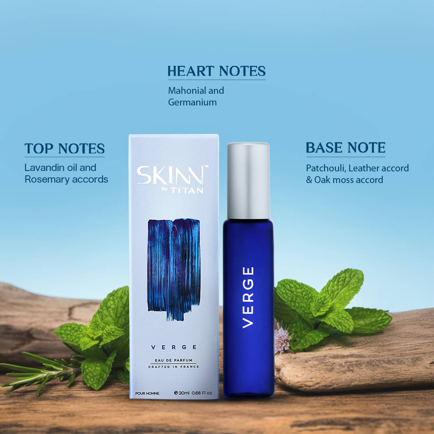 SKINN by TITAN Verge Eau de Parfum 20 ml - Image 3