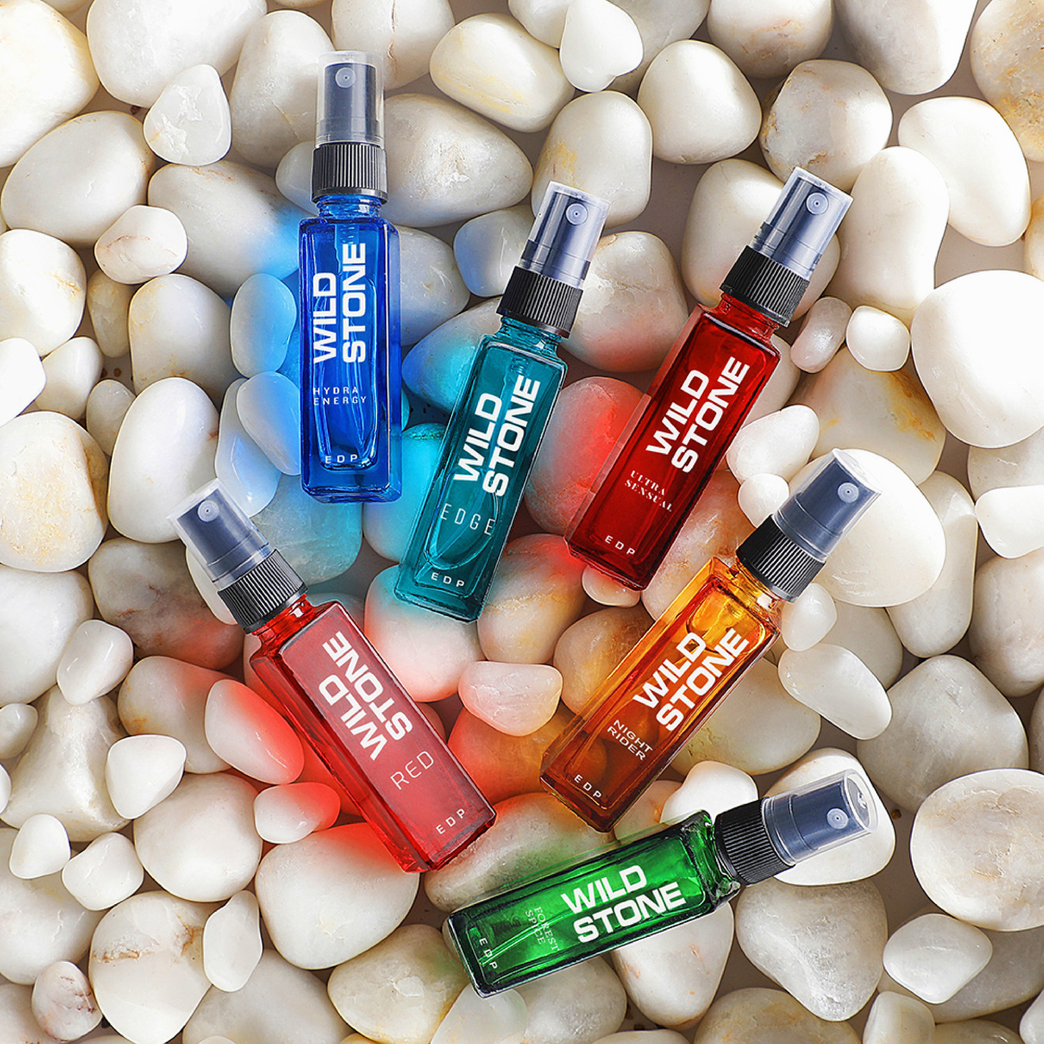 Image of Wild Stone Perfume Gift Set of 6 Unique Fragrances (8 ml each) Perfume - 48 ml