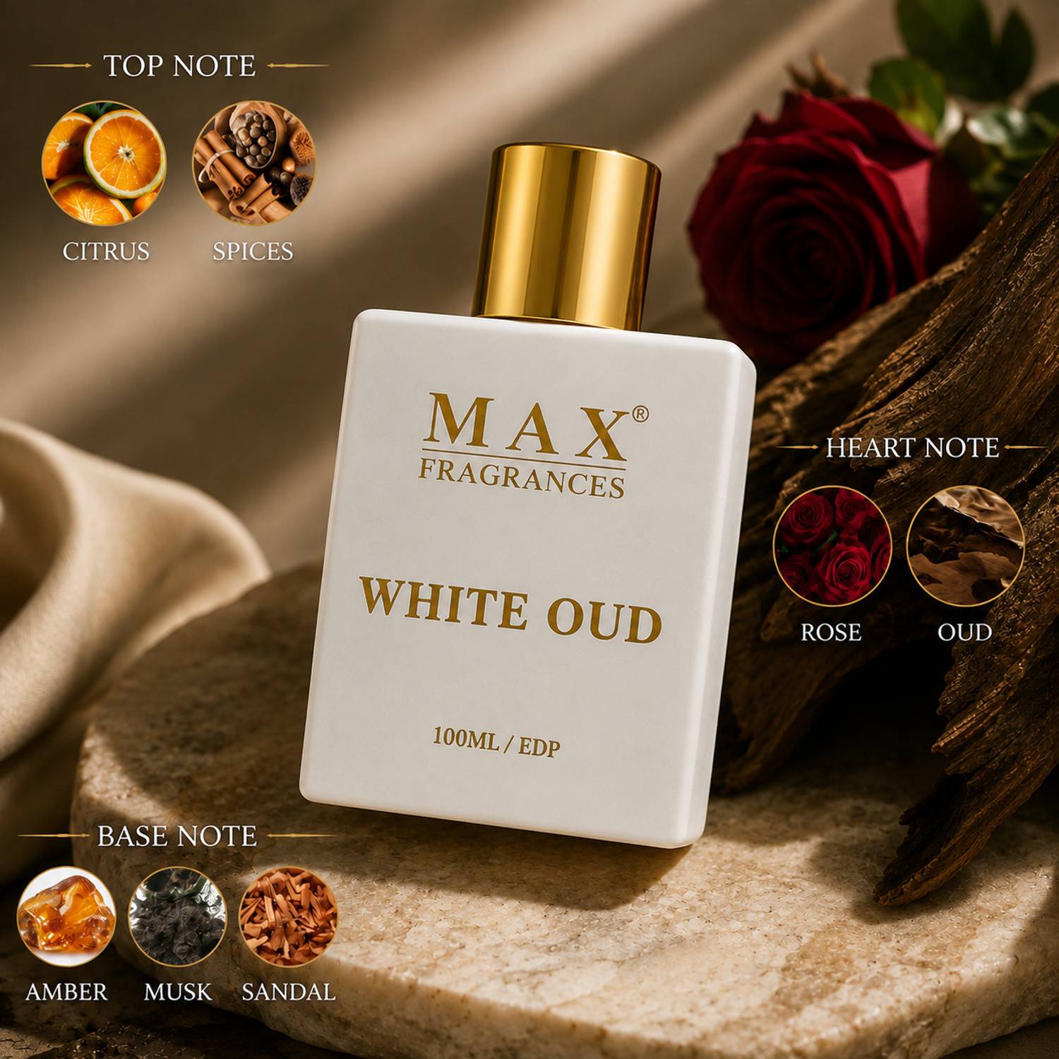maxfragrances White Oud Elite 100 ml - Image 3