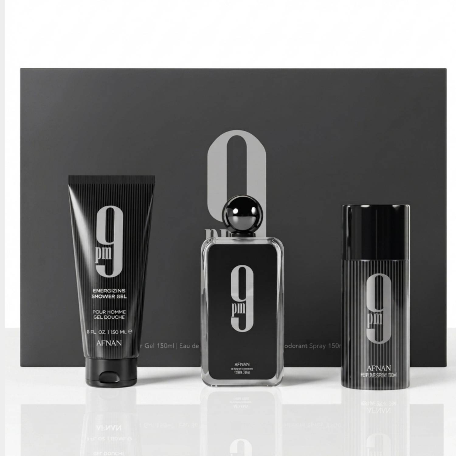 AFNAN GIFT SET 9PM HOMME Eau de Parfum  -  400 ml