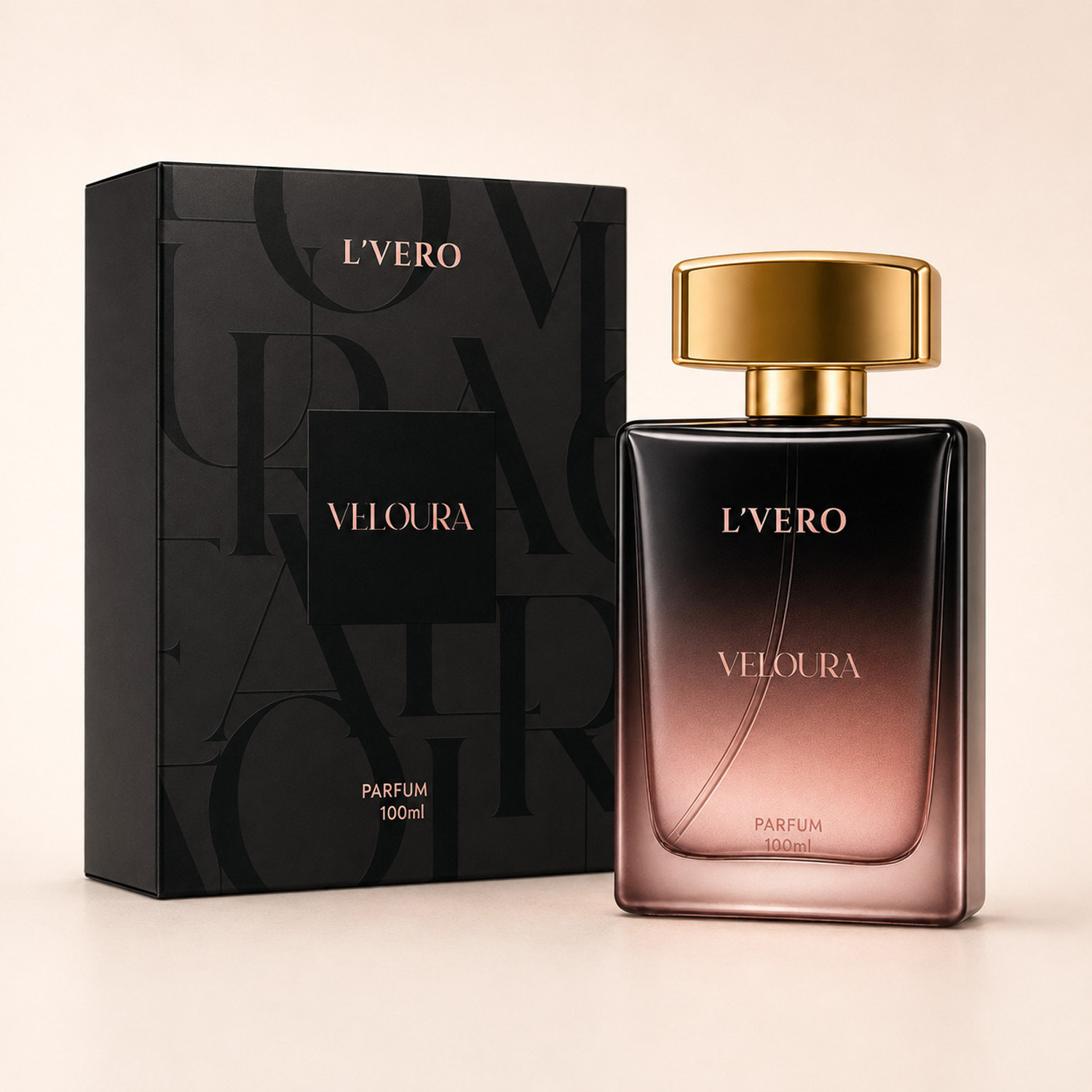 Image of L'vero Veloura Perfume For Female | Vanilla & Lavender Notes | Long Lasting Perfume - 100 ml