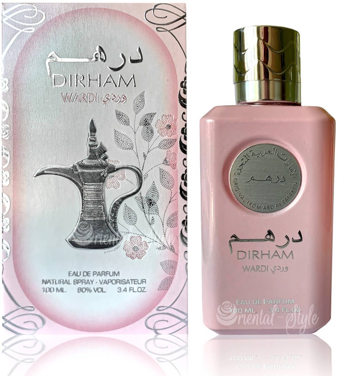 Ard Al Zaafaran DIRHAM PINK WARDI EDP NATURAL SPRAY-VAPORISATEUR Eau de Parfum  -  100 ml