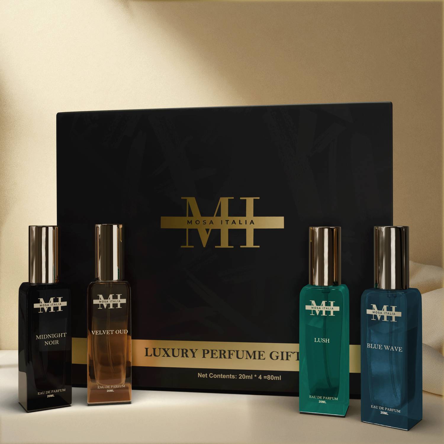 MOSA Italia Luxury Perfume 4x20ml Pack of 4 · 20 ml (80 ml total) - Image 2