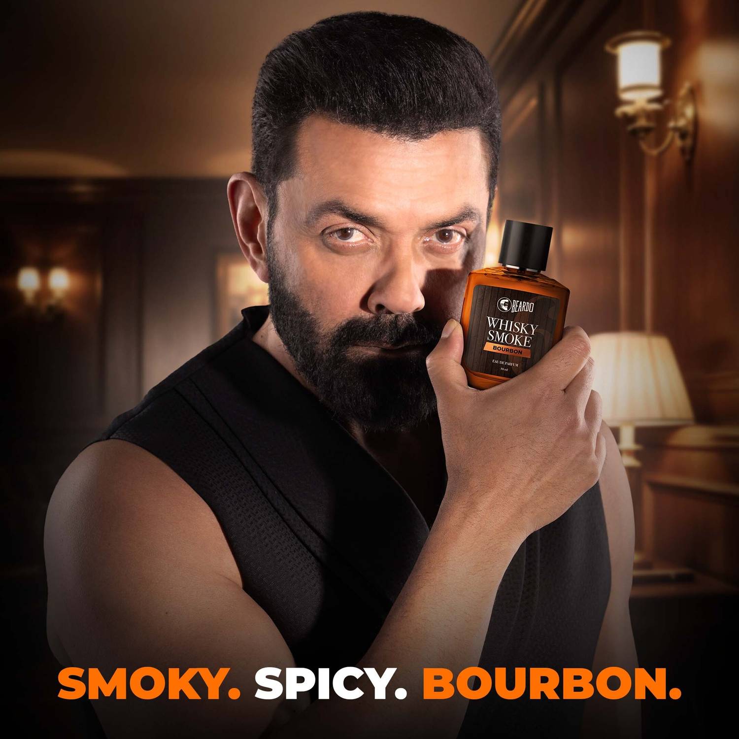 BEARDO Whiskey Smoke Bourbon & Freed Smokin' Hot Perfume 130 ml - Image 2