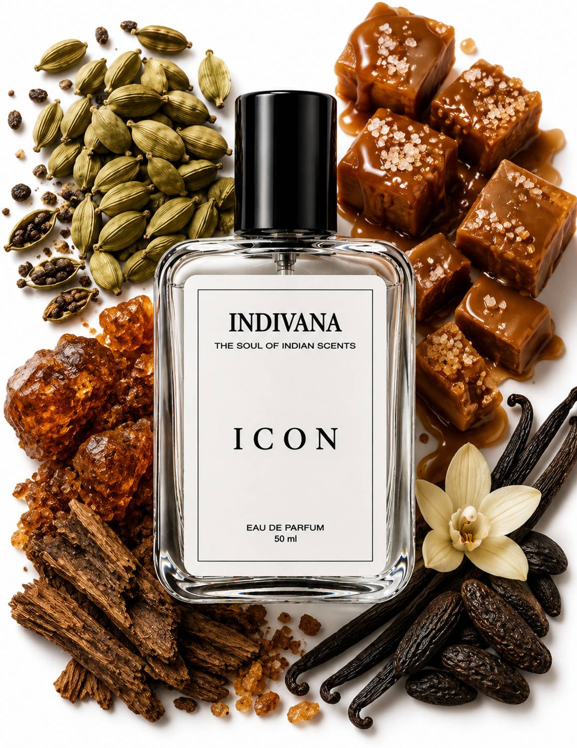 Indivana Icon Men's 50ml Eau de Parfum - Image 1