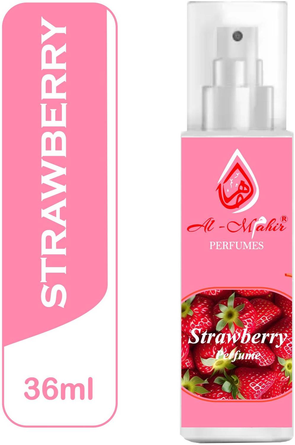 Al-Mahir Pure Strawberry Perfume Original Eau de Parfum  -  36 ml