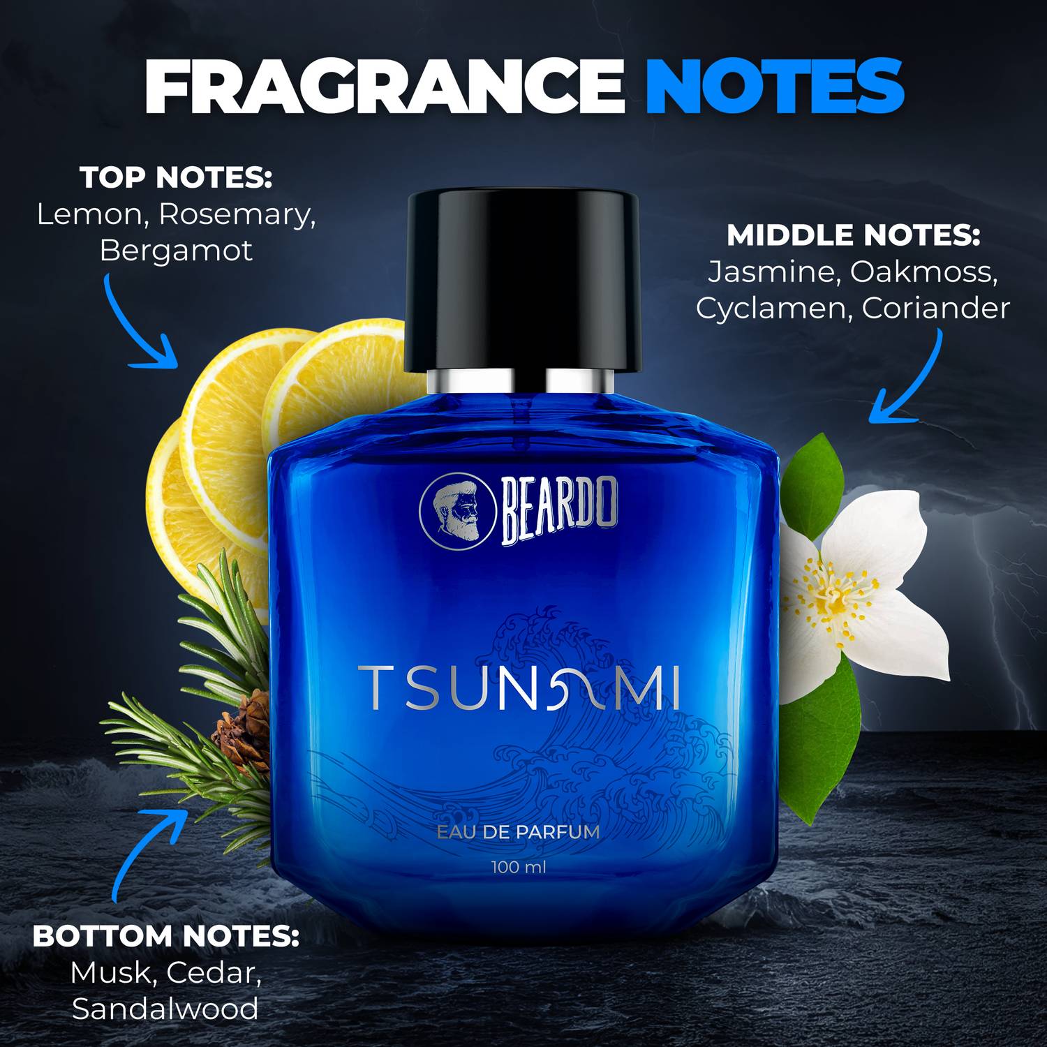 BEARDO Tsunami Perfume EDP 100 ml - Image 3