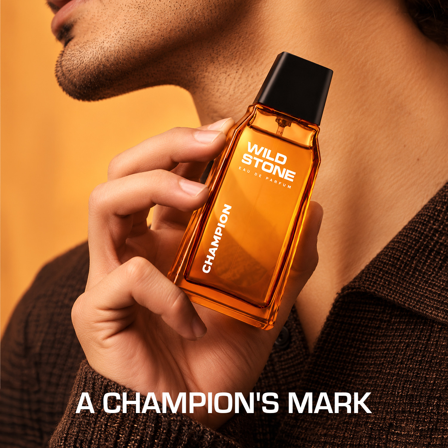 Image of Wild Stone Champion Perfume, Long Lasting Fragrance Scent, Luxury Perfume Spray, Eau de Parfum - 90 ml