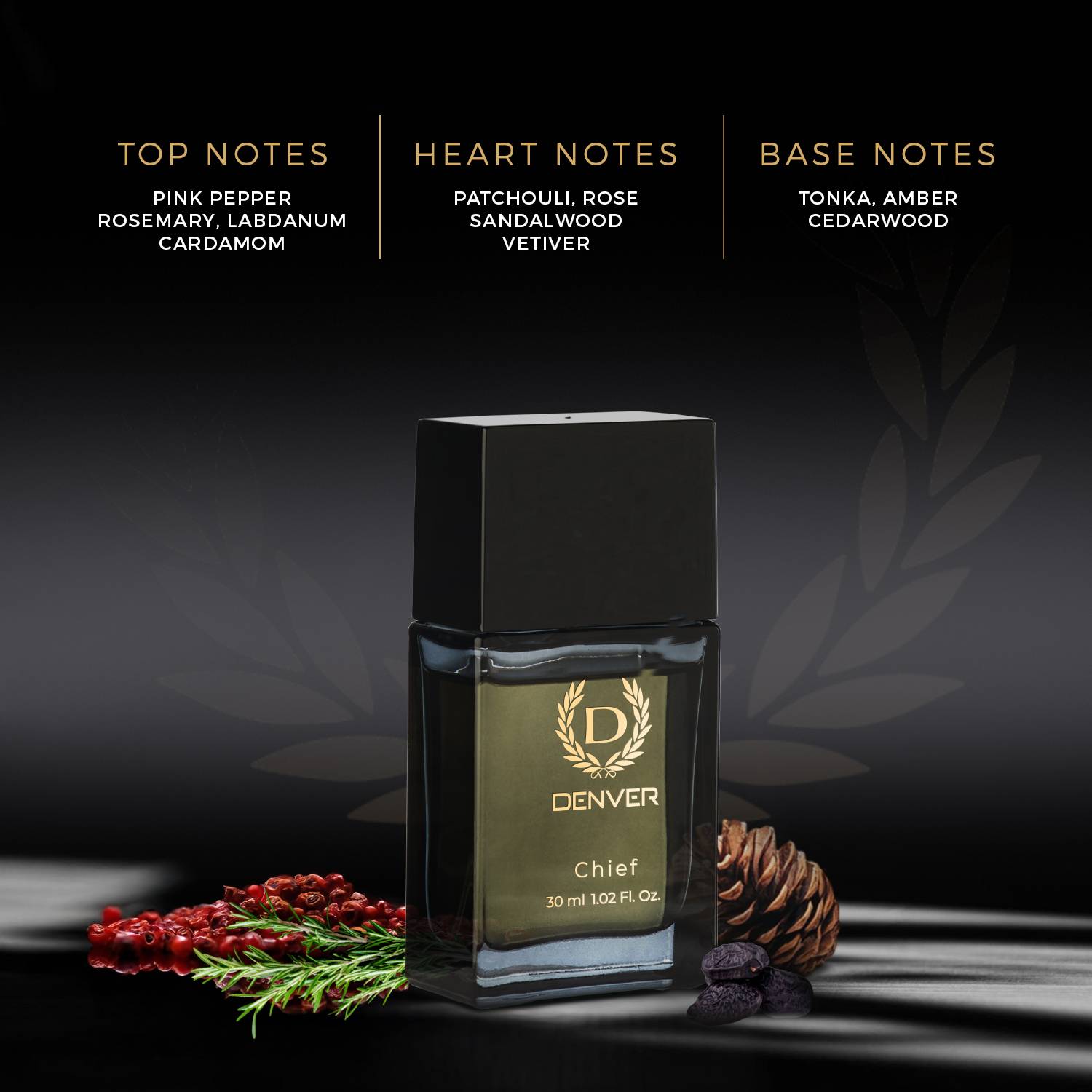 DENVER Chief Natural Spray Perfume 30 ml - Image 4
