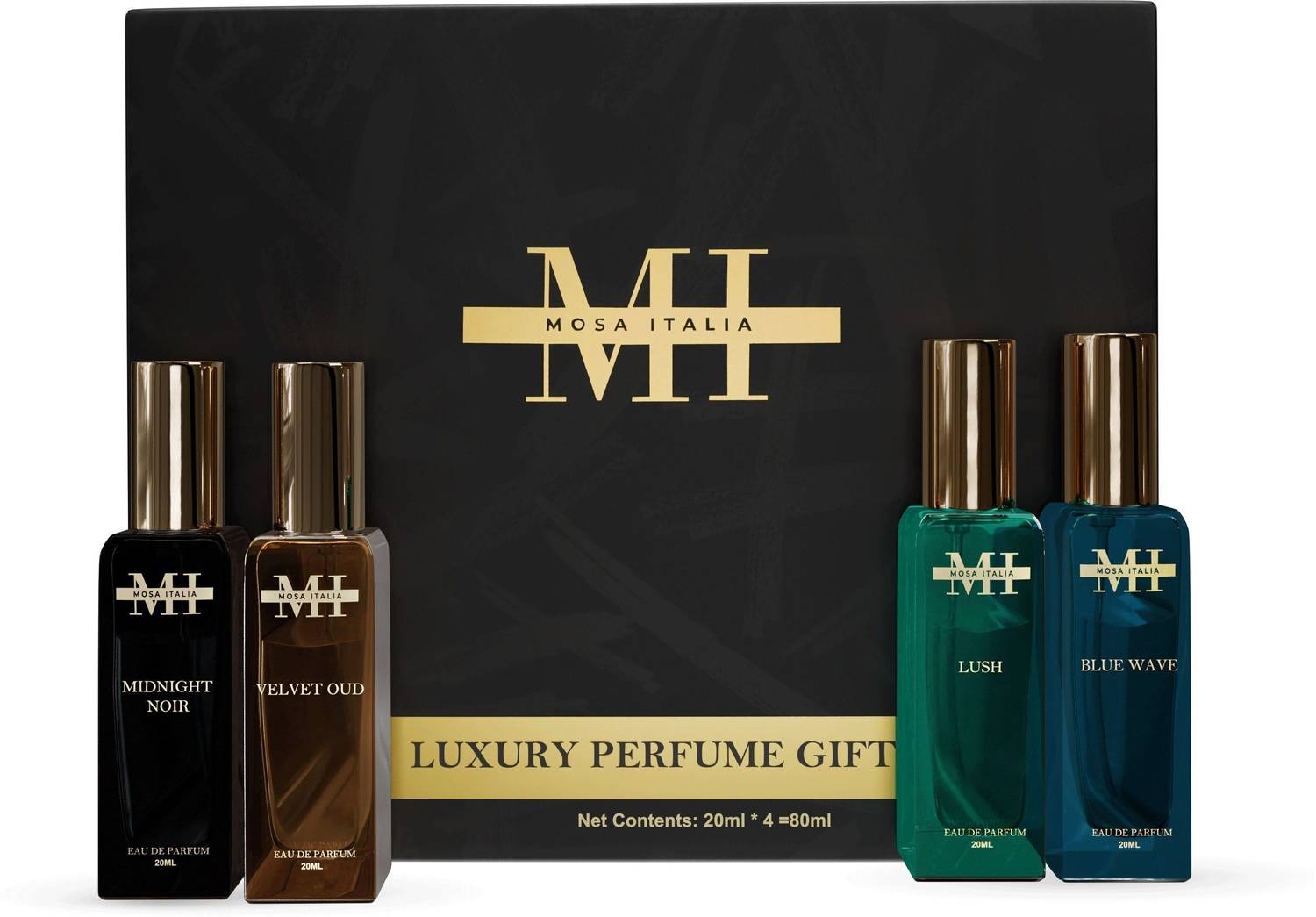 MOSA Italia Luxury Perfume 4x20ml Pack of 4 · 20 ml (80 ml total) - Image 5