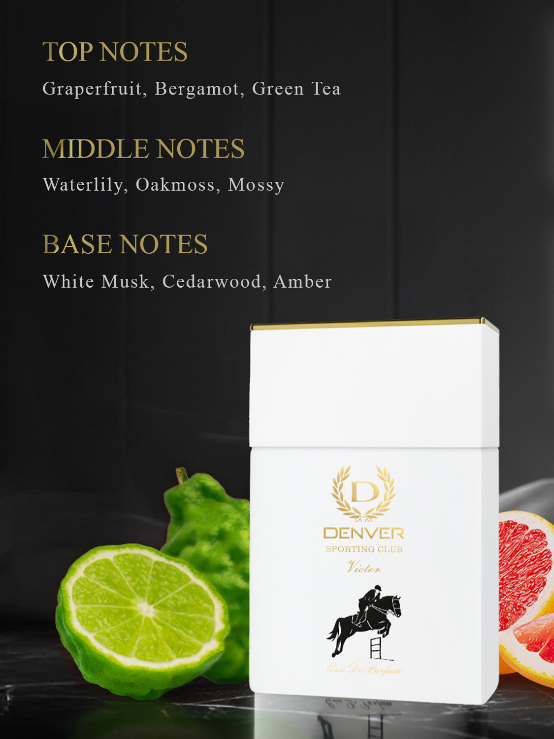 Image of DENVER Sporting Club Goal, Victor & Rider Perfume EDP|Premium, Strong & Long Lasting| Eau de Parfum - 210 ml