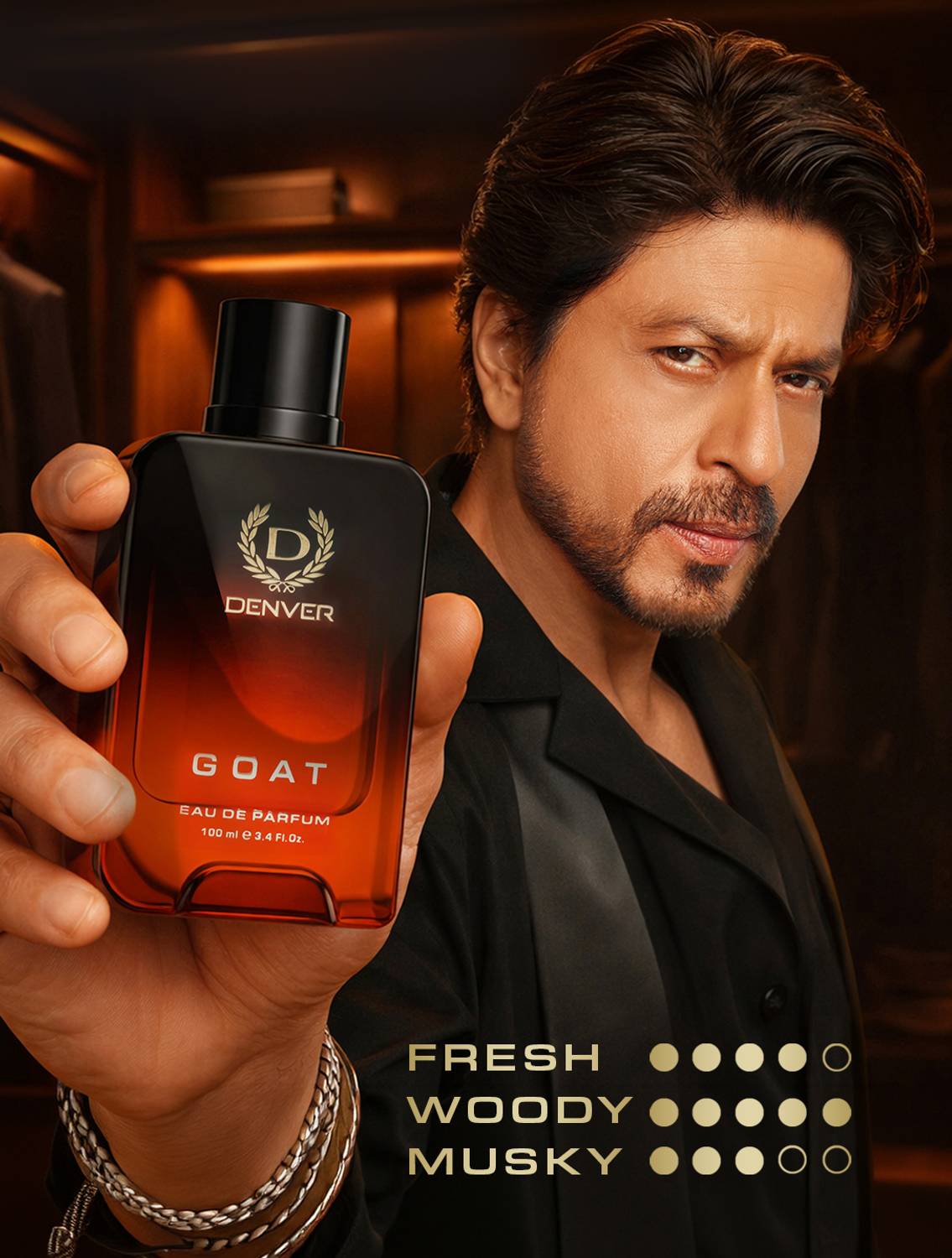 DENVER Goat Eau De Parfum 100 ml & Hamilton Deodorant 180 ml - Image 2