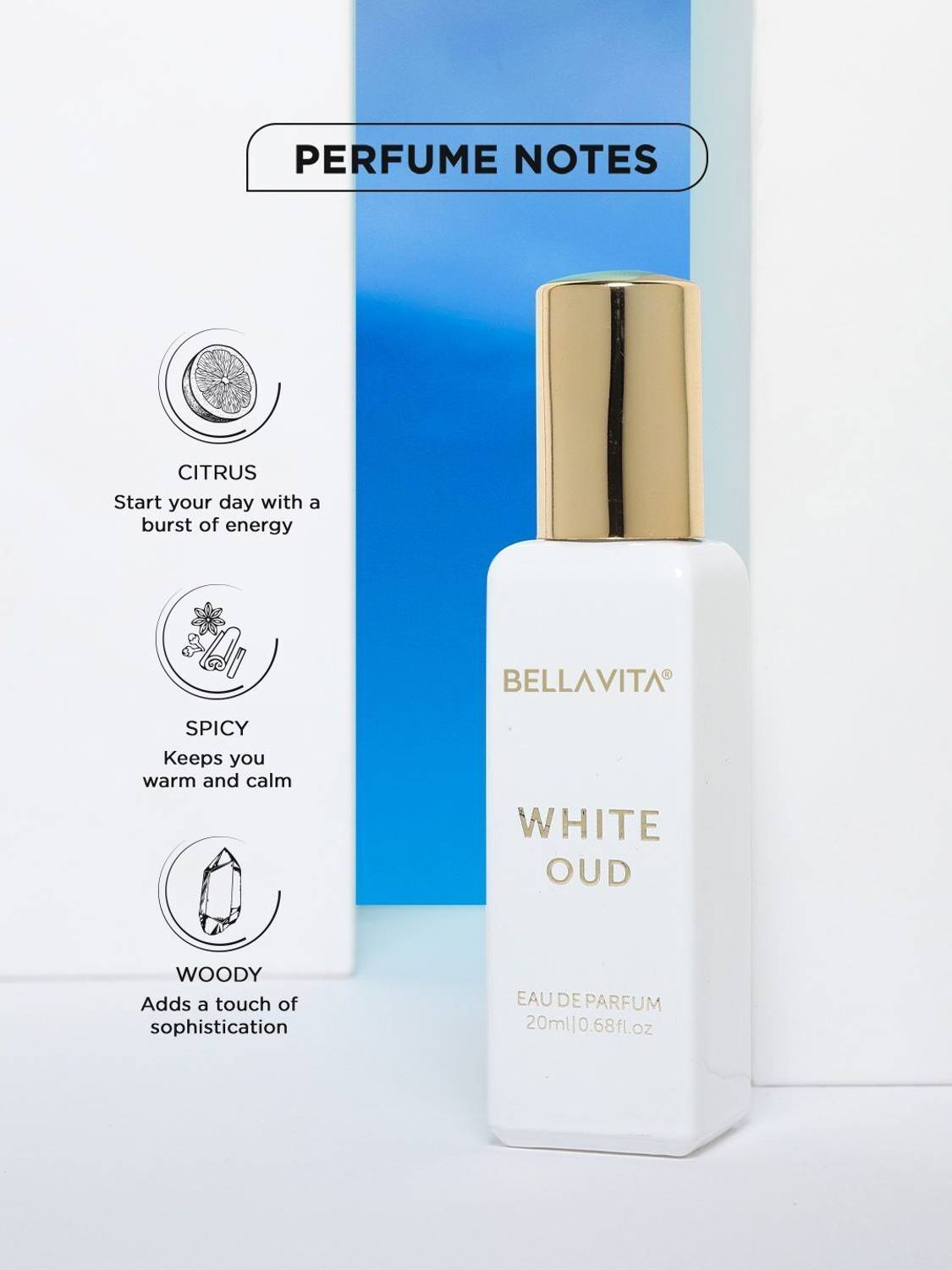 BELLAVITA White Oud Eau de Parfum - 20 ml - Image 4