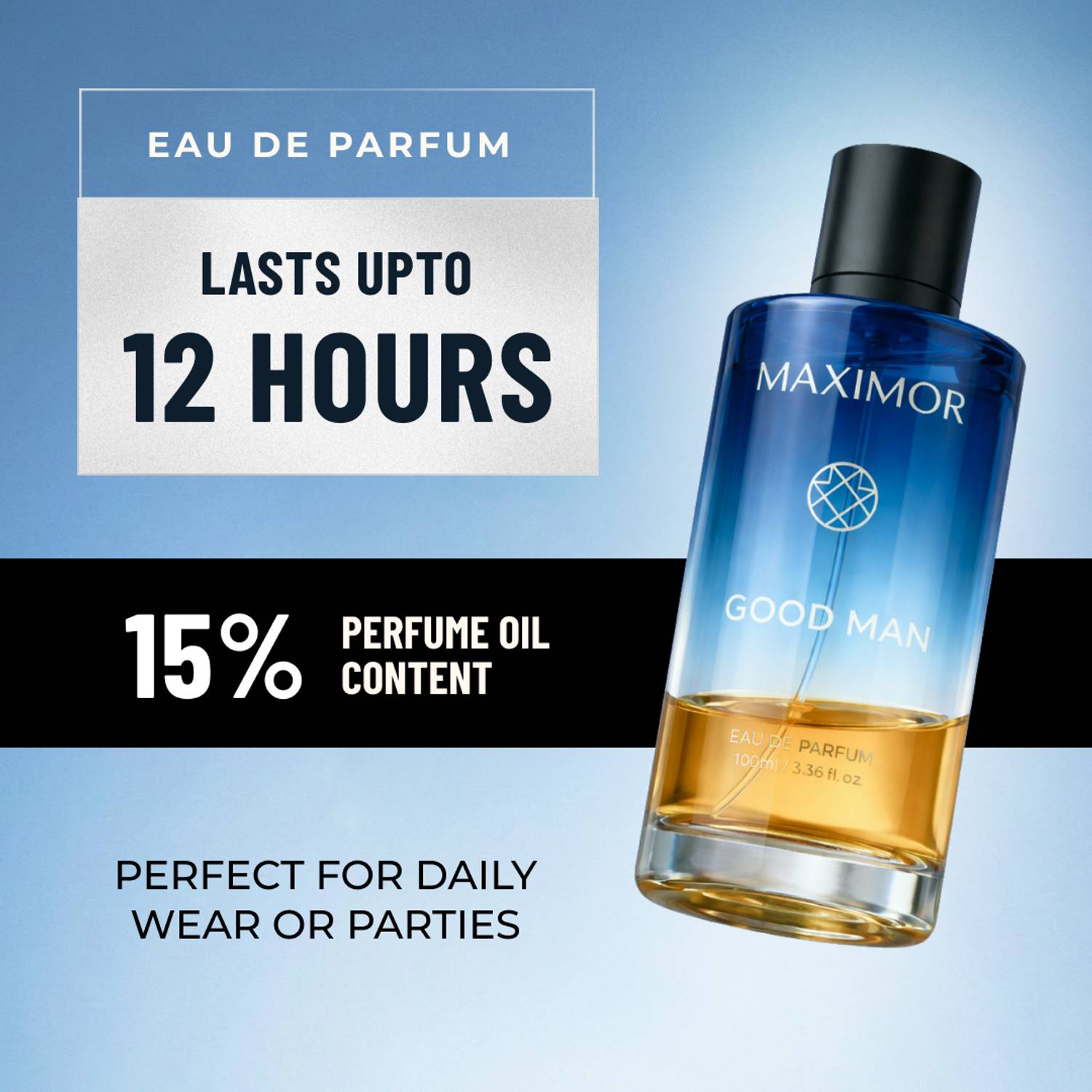 MAXIMOR Good Man Perfume 100 ml - Image 2