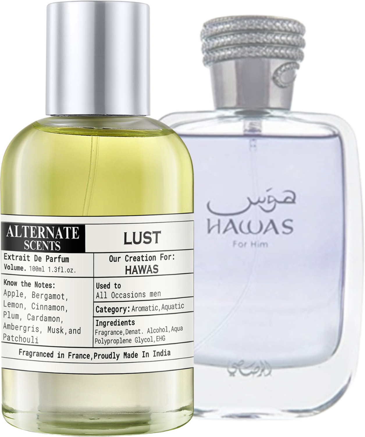 Image of Alternate Scents LUST Perfume Strong & long Lasting with 30% Oil Concentration Perfume - 100 ml