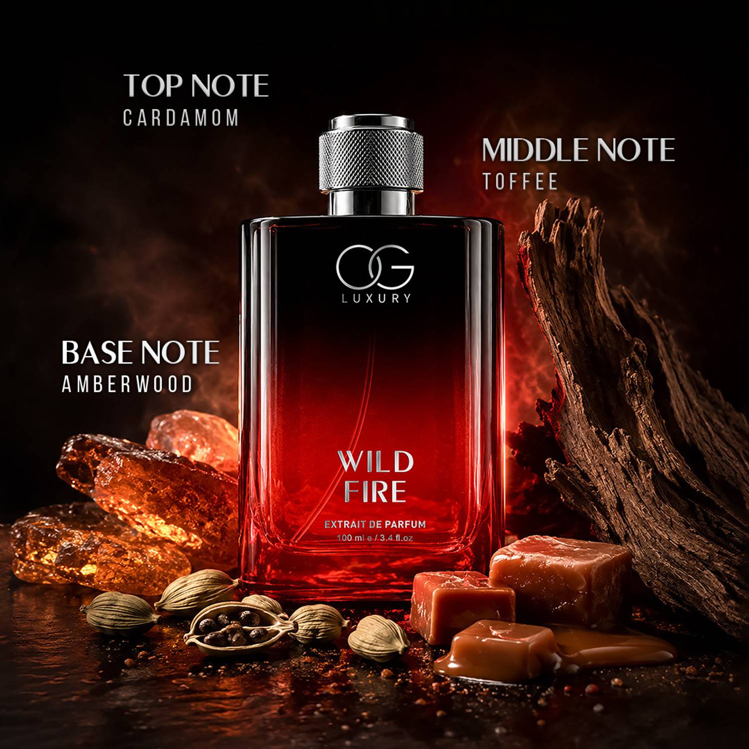 OG LUXURY Wild Fire 12ml Discovery Set Pack of 4 · 3 ml (12 ml total) - Image 5
