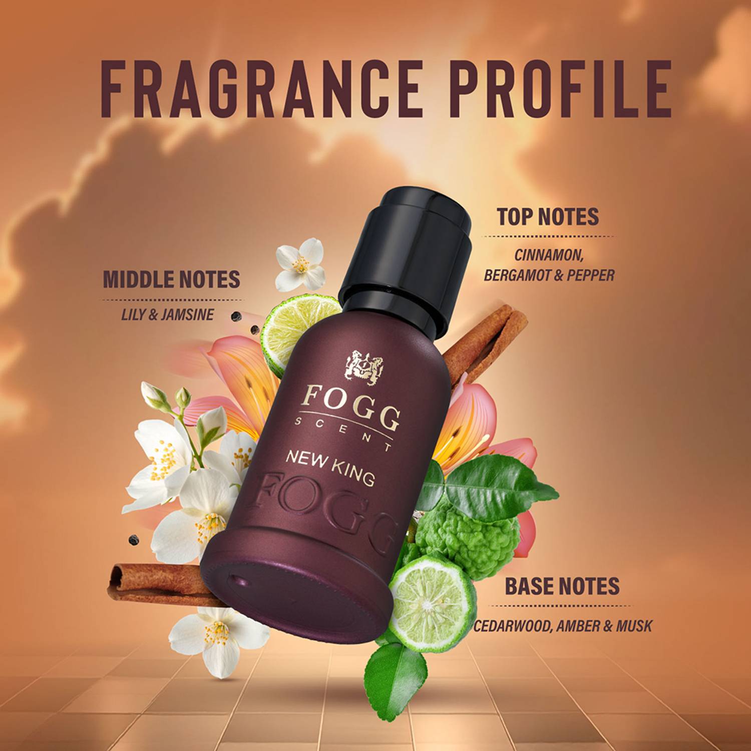 FOGG Emperor & New King 60ml Eau de Parfum - Image 3