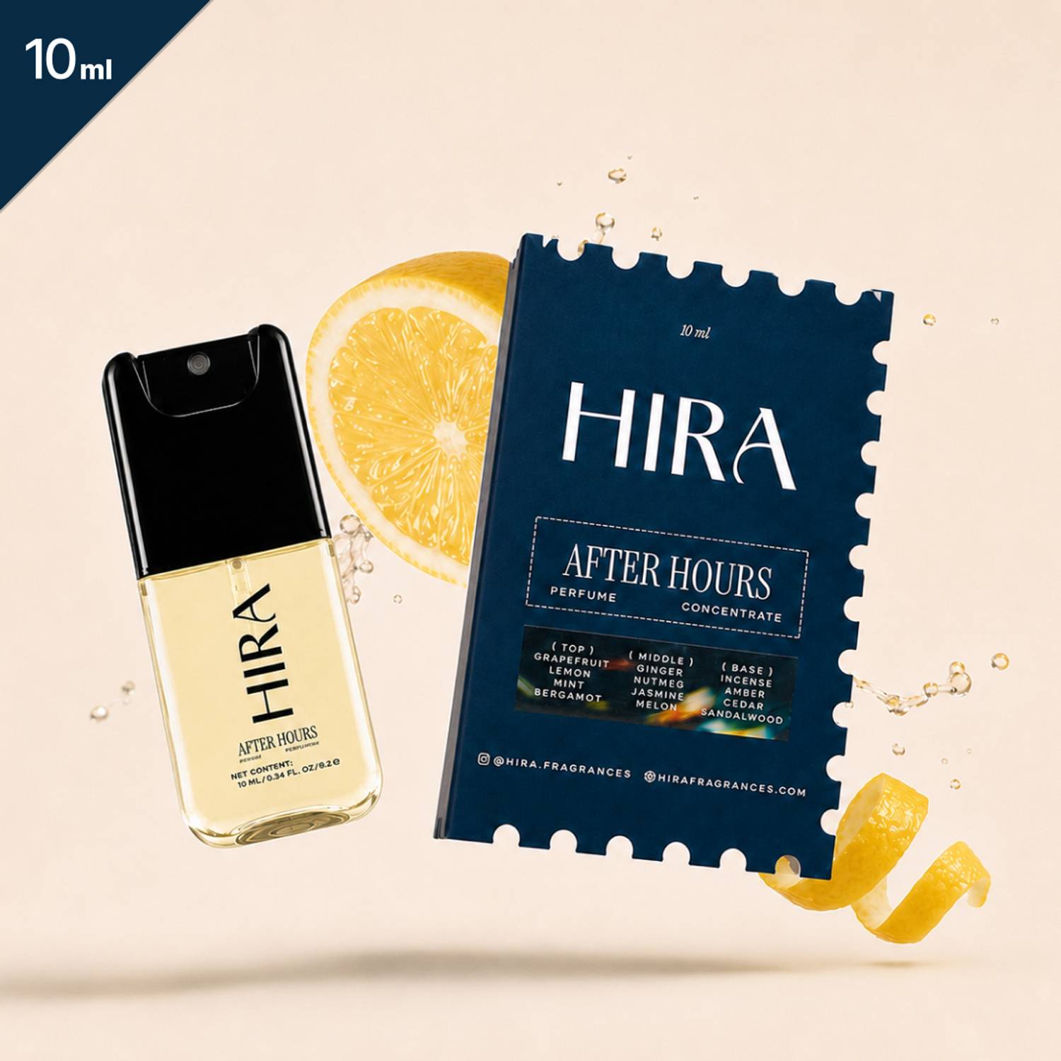 HIRA After Hours Perfume for Men 10 ml - Image 1