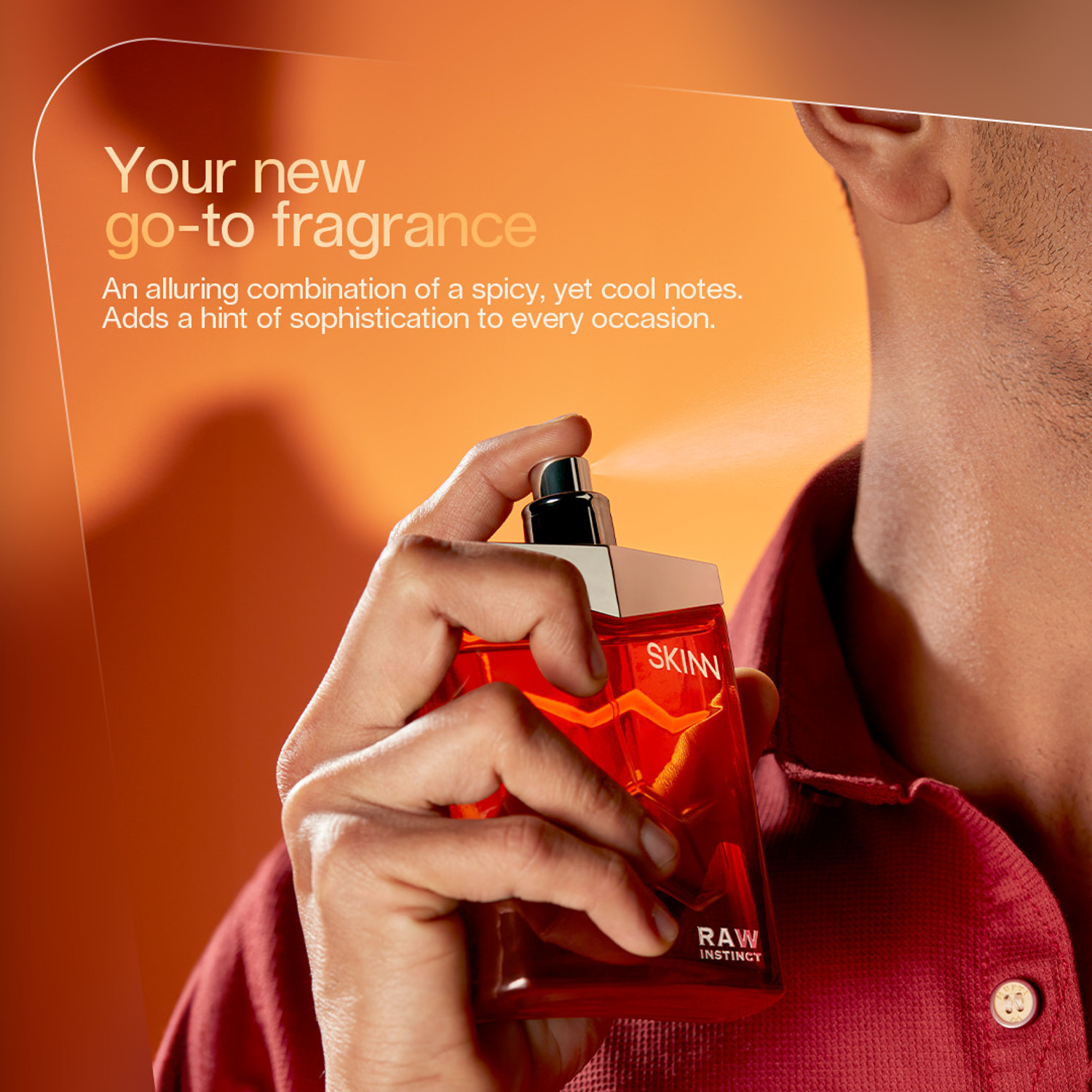 Image of SKINN by TITAN Raw Instinct Eau de Parfum - 100 ml