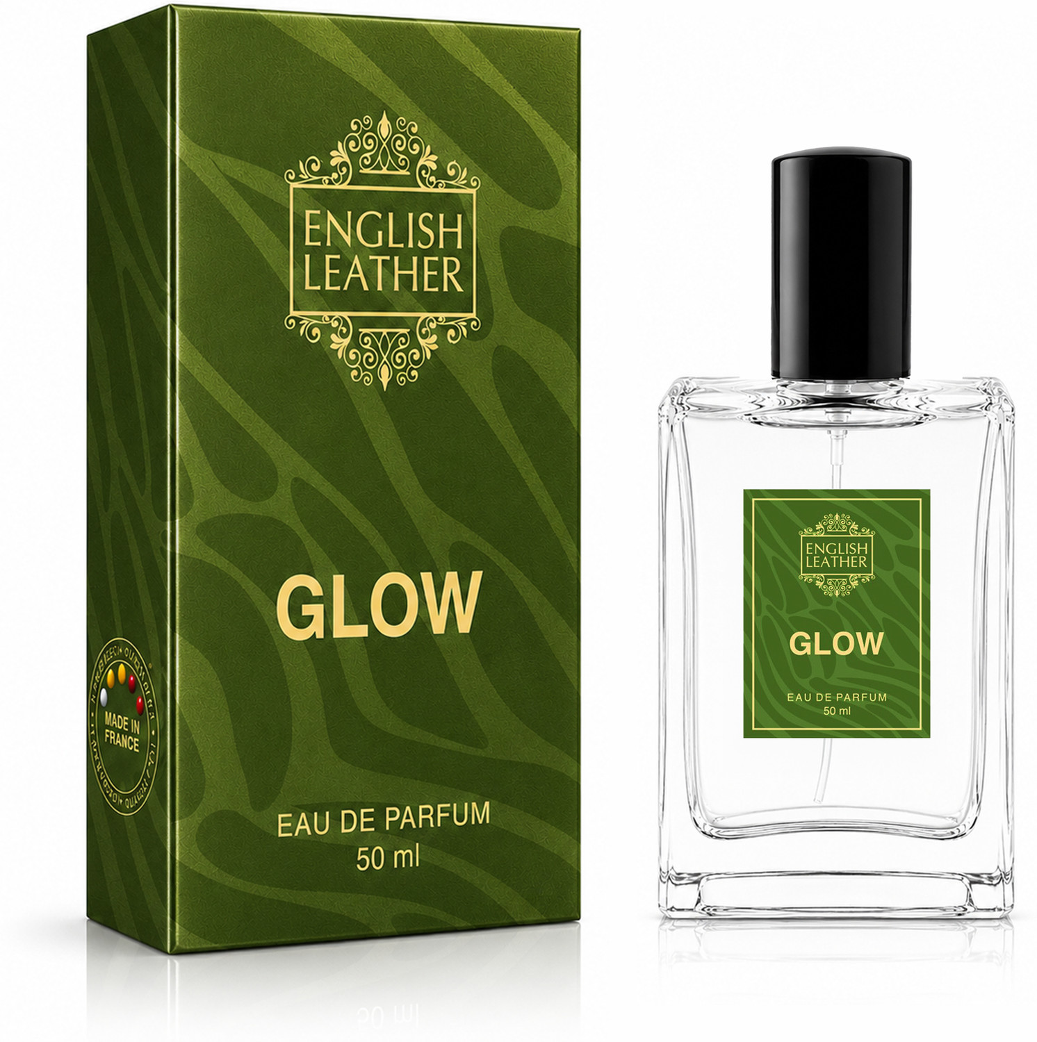Image of English Leather Glow Eau de Parfum for Men & Women 50 ml | A Warm Glow of Peach & Yuzu Eau de Parfum - 50 ml