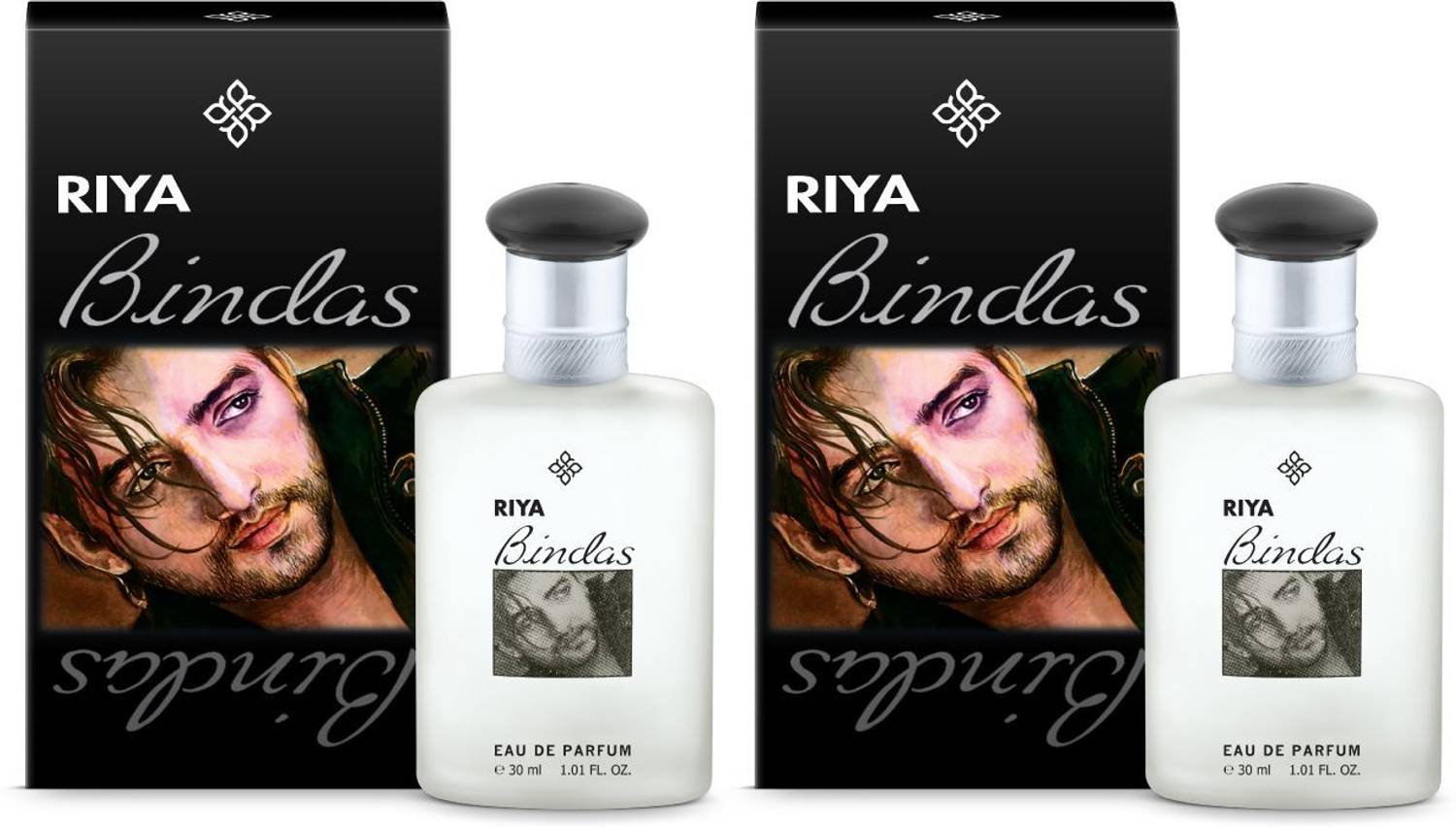 RIYA Bindas Eau De Parfum 60ml Pack of 2 - Image 1