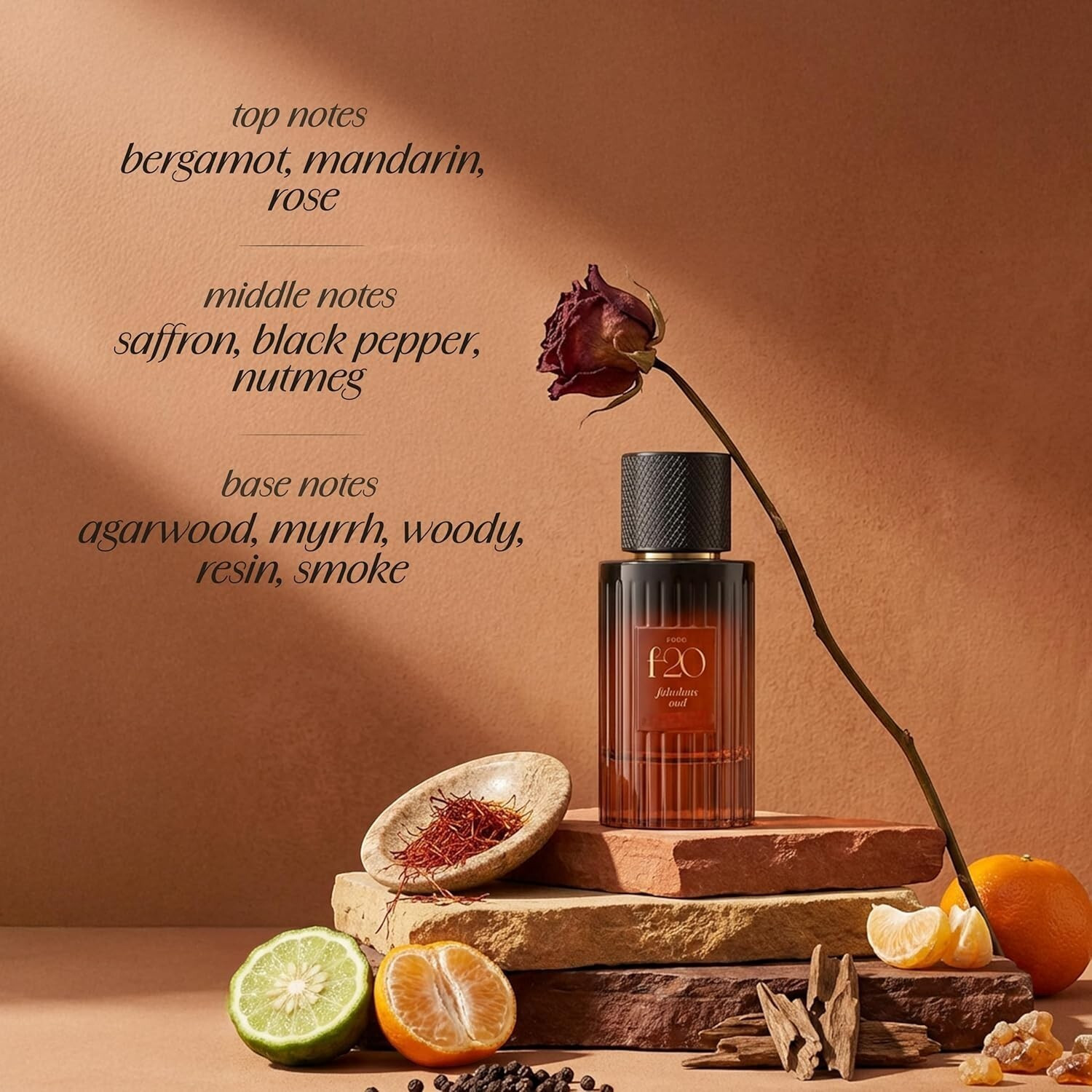 Image of FOGG f20 Fabulous Oud Luxury Unisex Eau de Parfum - 50 ml