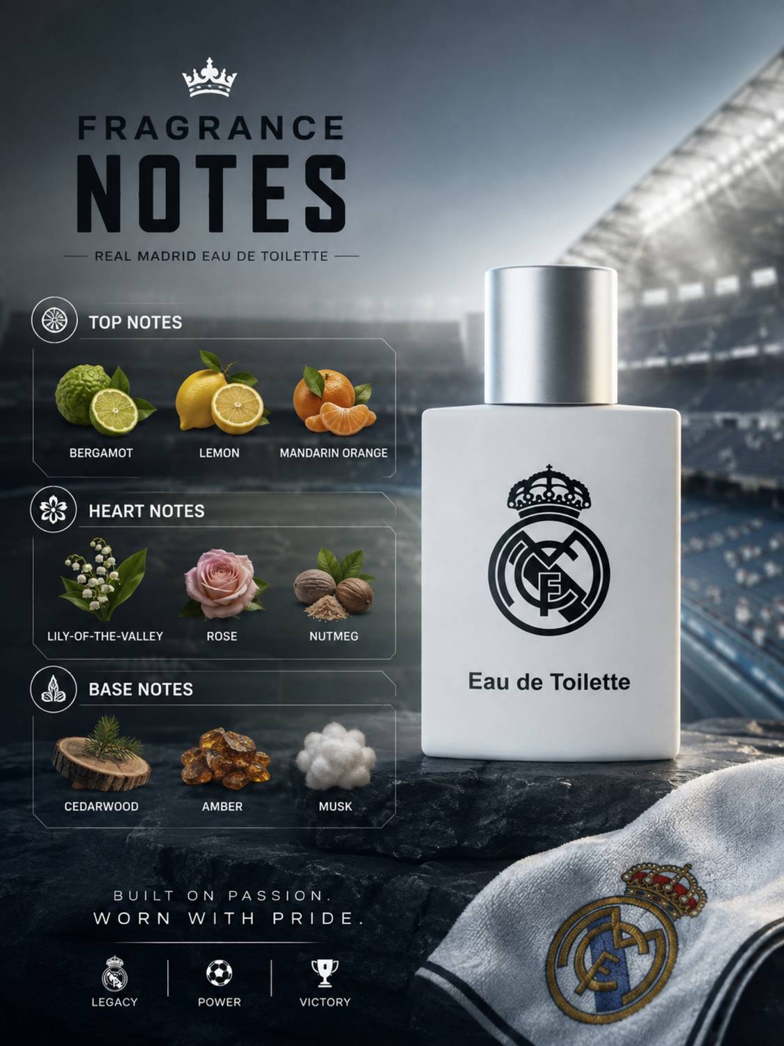 Real Madrid Signature 100 ml Eau de Toilette - Image 3