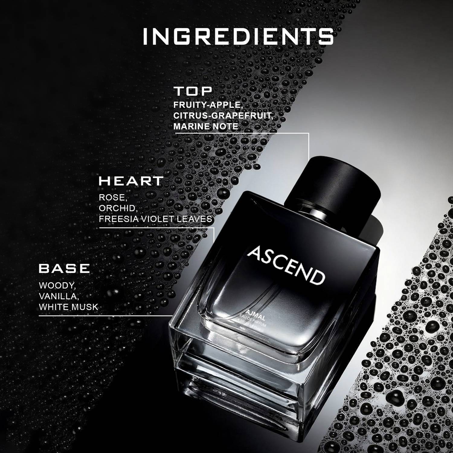 Ajmal Ascend Perfume 100 ml - Image 4