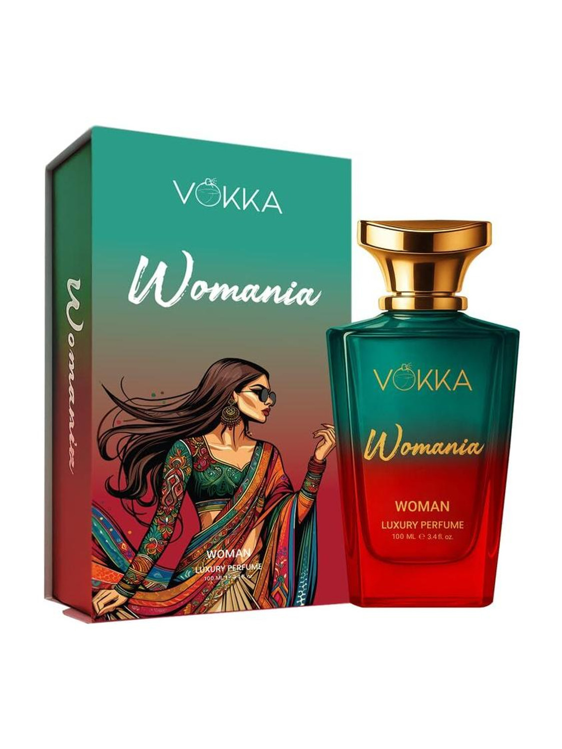 VOKKA Womania 100ml Perfume | Luxury Long Lasting Perfume for Women Eau de Parfum  -  100 ml