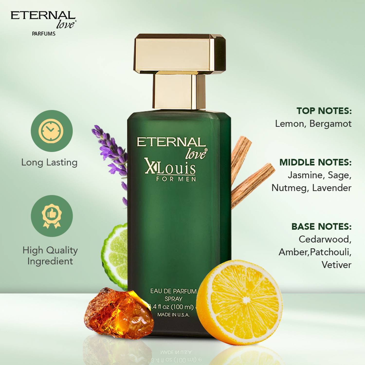 Eternal Love XLouis Perfume 100 ml - Image 2