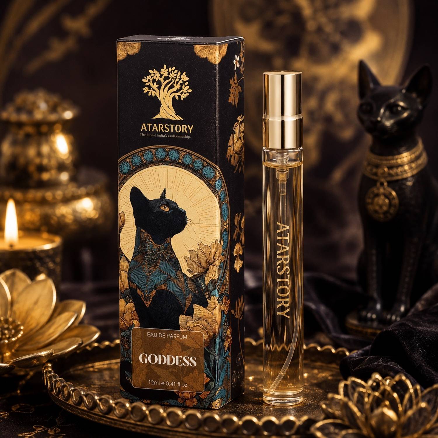 ATARSTORY Godess Eau de Perfume for Men & Women Long Lasting Scent Luxury Gifting Edition Perfume  -  11.99 ml