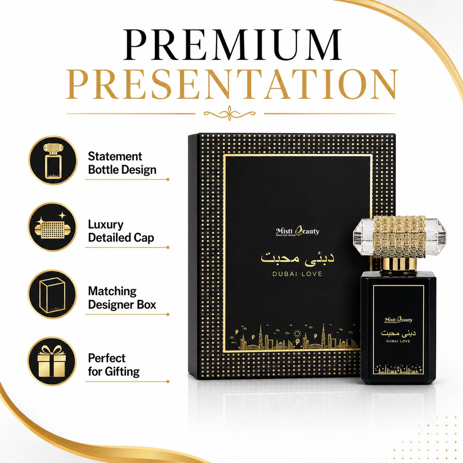 Misti Dubai Love Perfume 50 ml - Image 3