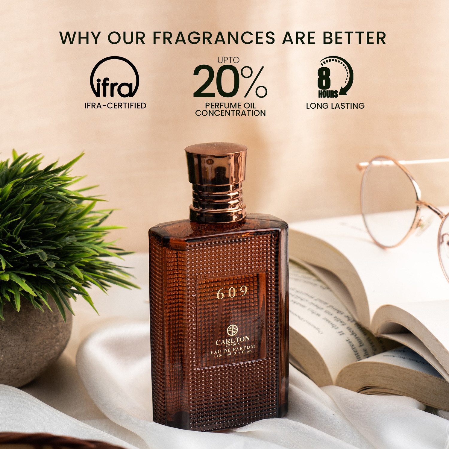 Image of CARLTON LONDON 609 Men's Perfume | Eau de Parfum for men and boys - 100 ml Eau de Parfum - 100 ml