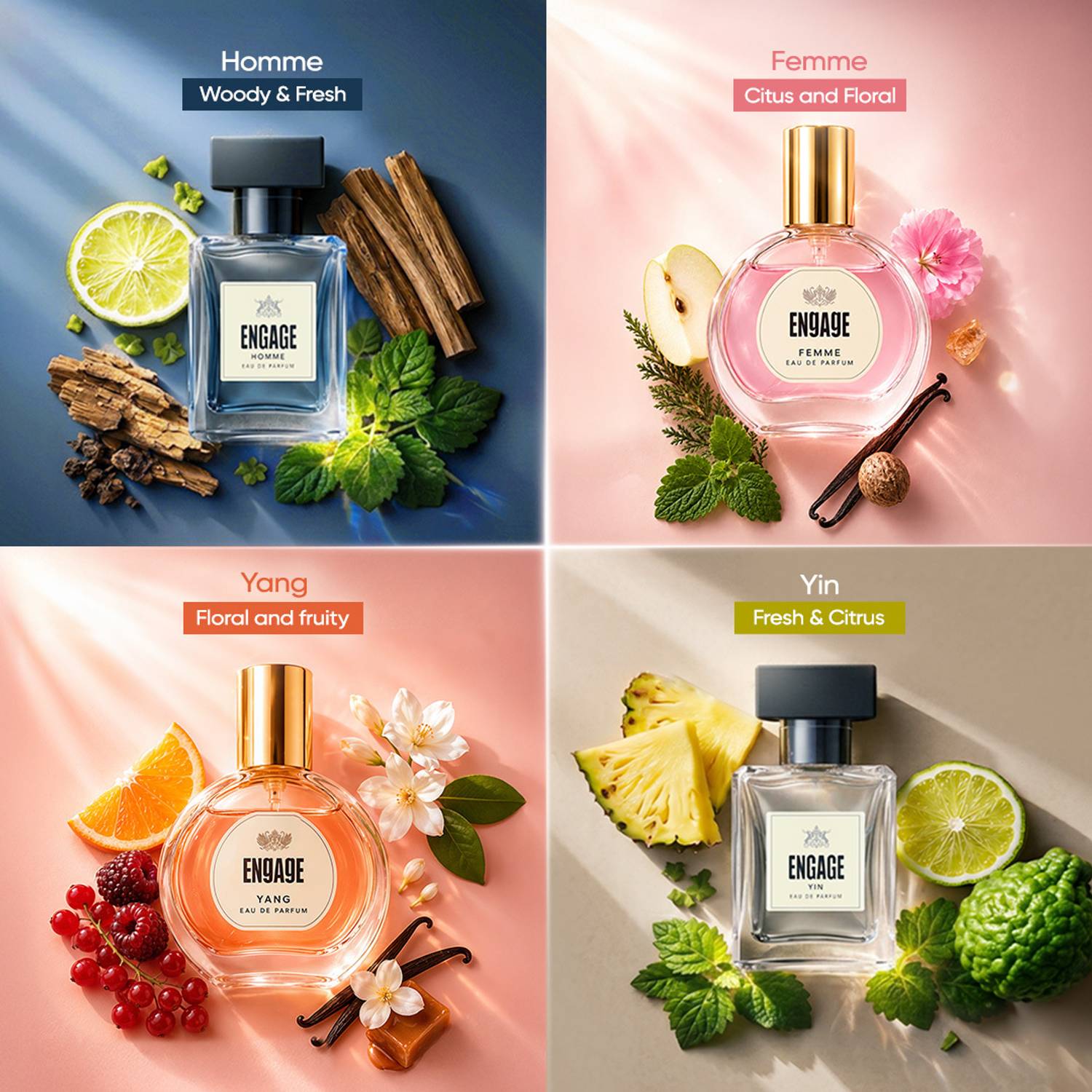 Engage Luxury Assorted Gift Set For Him & Her 80 ml - Image 2