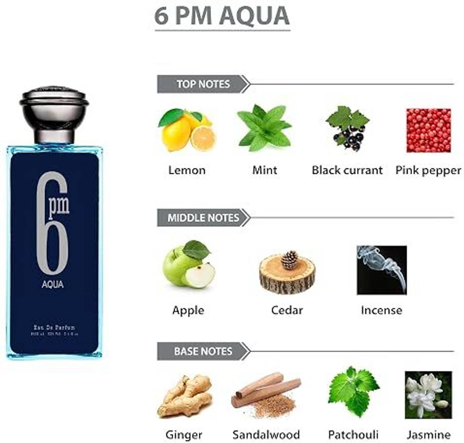 Atika AQUA 6PM AQD 1000 ml Eau de Parfum - Image 3
